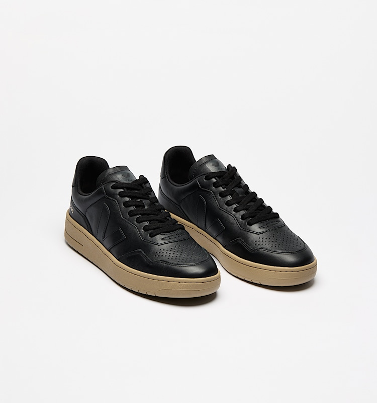 veja sneakers v-90 pelle-biologica nero VD2003896 Top view