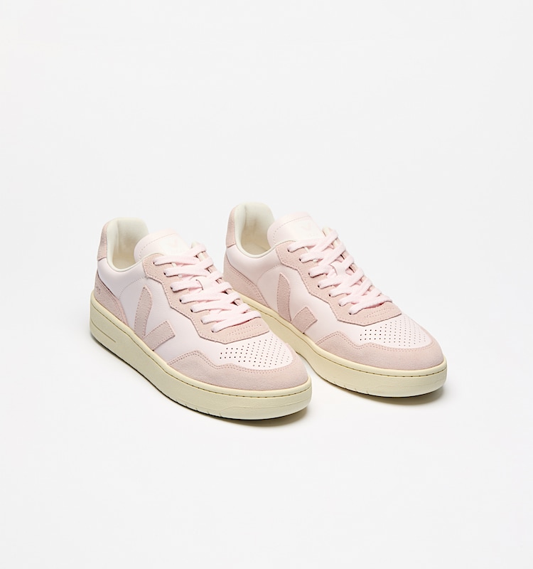 veja baskets v-90 cuir rose VD2003891 Top view