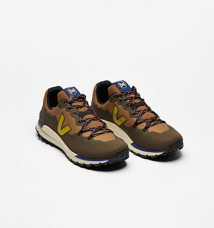 veja sneakers veja-x-buff recycled brown BU2320719 Top view