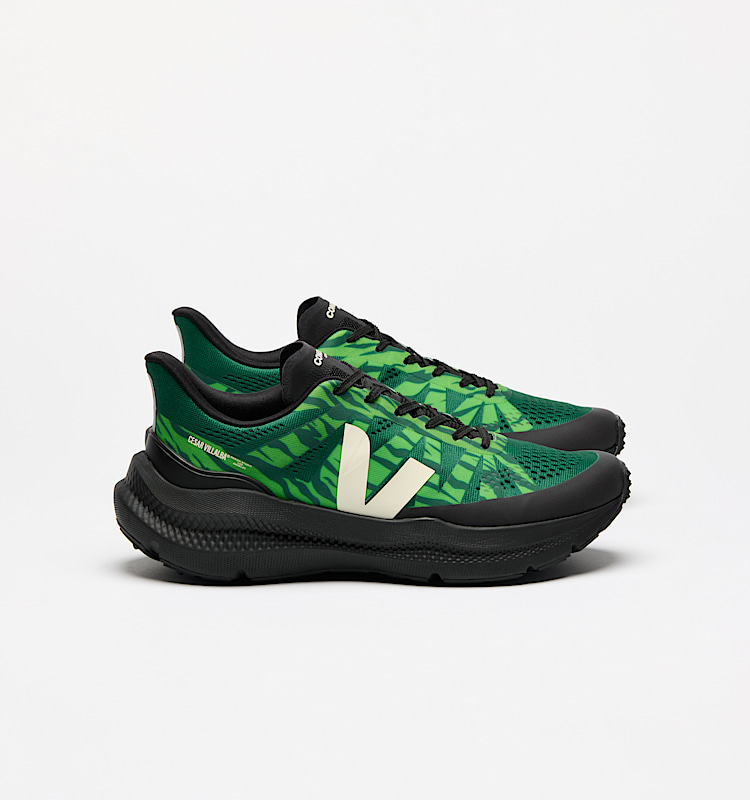 veja sneakers veja-x-cesar-villalba 回收再利用 绿色 CI2820724 Lateral view
