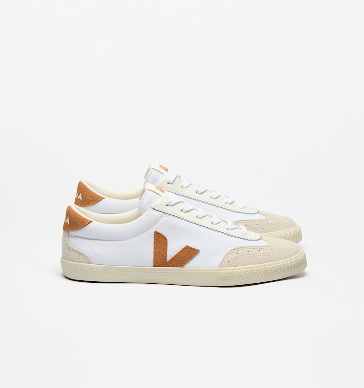 veja zapatillas volley algodón-orgánico blanco VO0103863 Lateral view