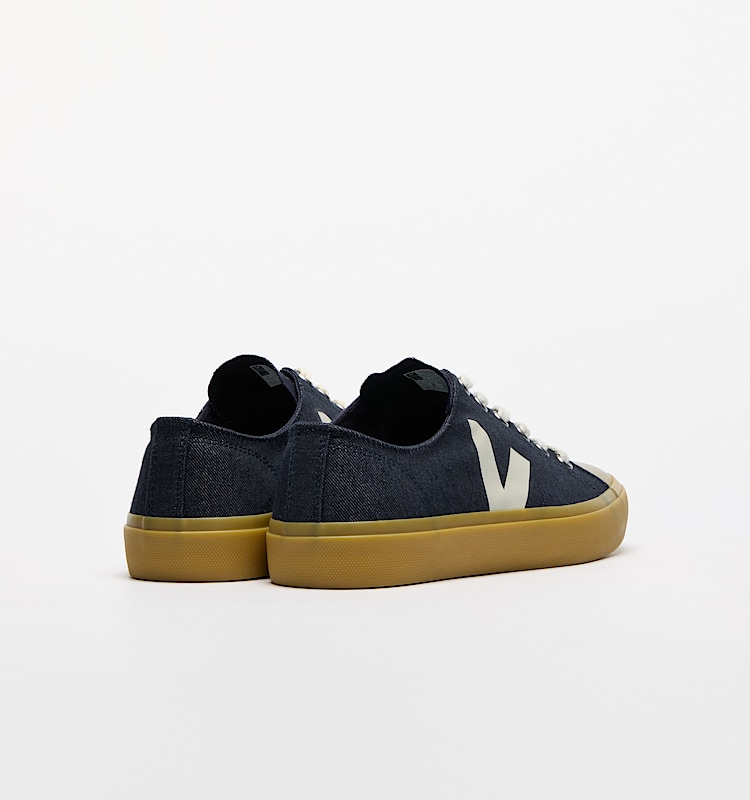 veja baskets wata-ii-low bleu PL3120638 Back view