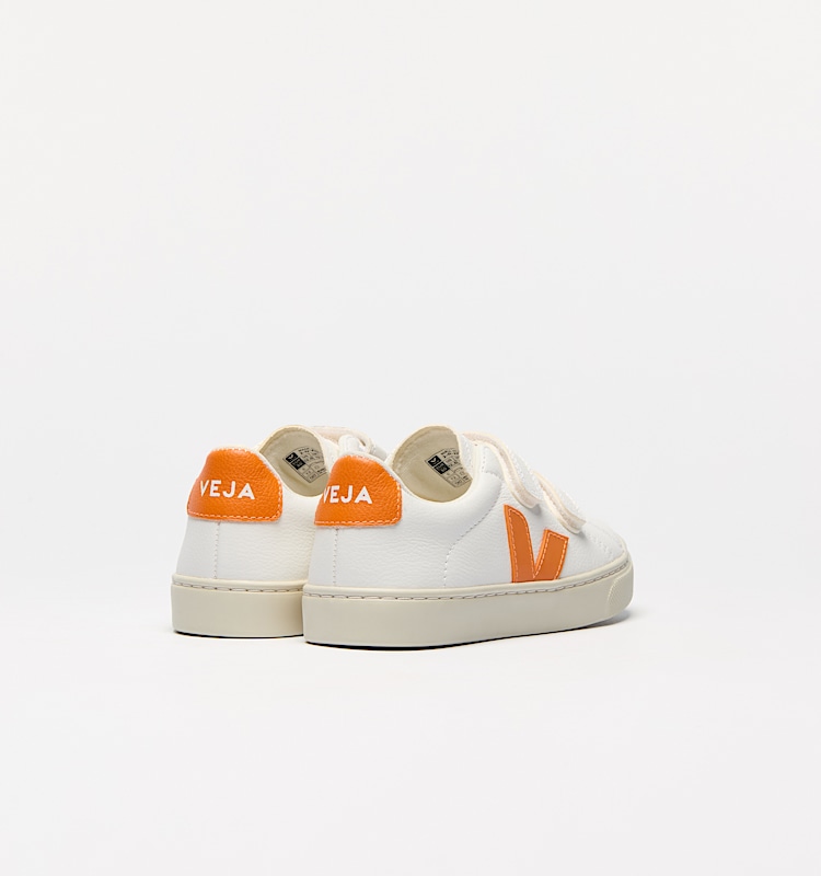 veja baskets small-esplar cuir blanc SV0520603 Back view