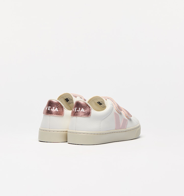 veja baskets small-esplar cuir blanc SV0520604 Back view