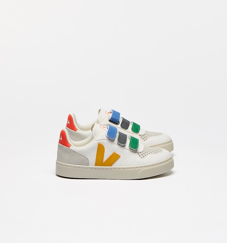 veja small-v-10 leather multicolor CV0520612