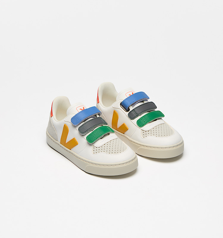 veja small-v-10 leather multicolor CV0520612