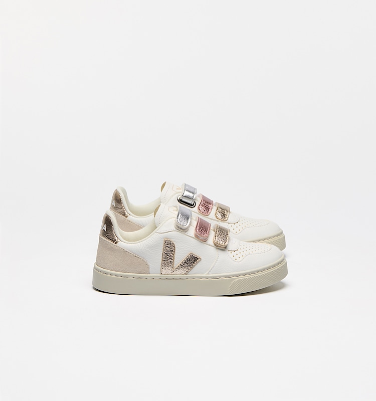 veja small-v-10 leather multicolor CV0520647