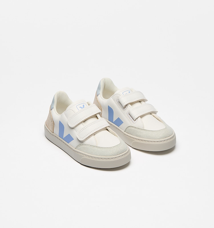 veja zapatillas small-v-12 cuero multicolor XV0520610 Top view