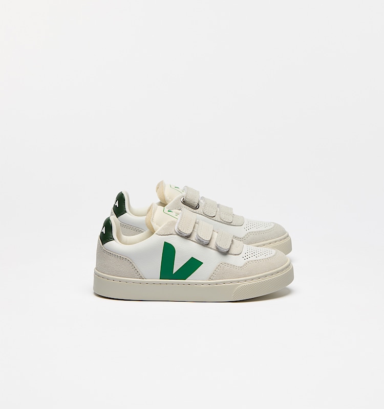 veja baskets small-v-90 cuir-biologique blanc SX2020633 Lateral view