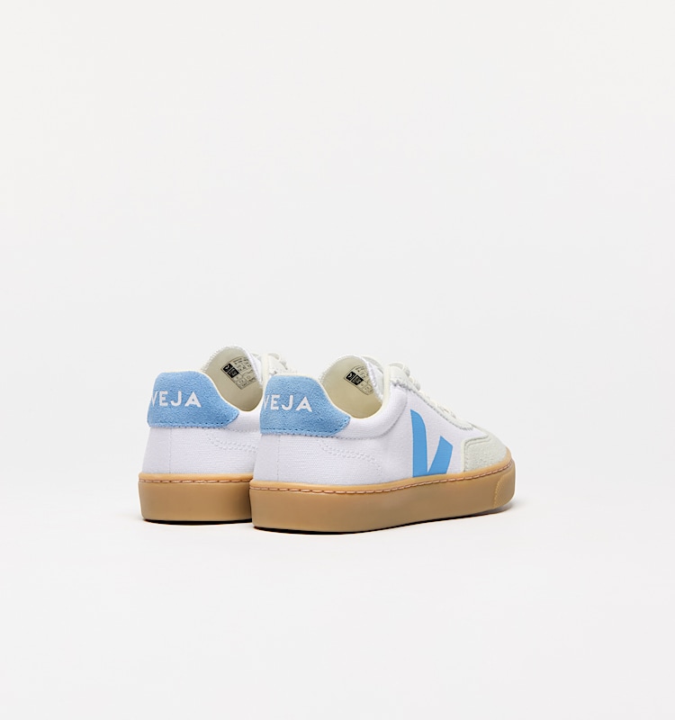 veja sneaker small-volley bio-baumwolle weiss SY0120630 Back view