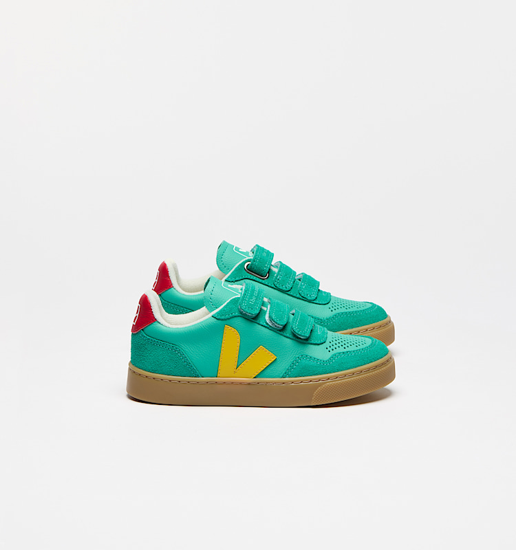 SALE！[送料込]VEJA/キッズ レザースニーカー ベルクロ ベジャ