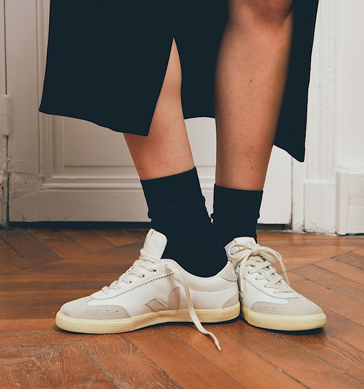 veja sneakers volley 有机皮革 白色 VO2003852