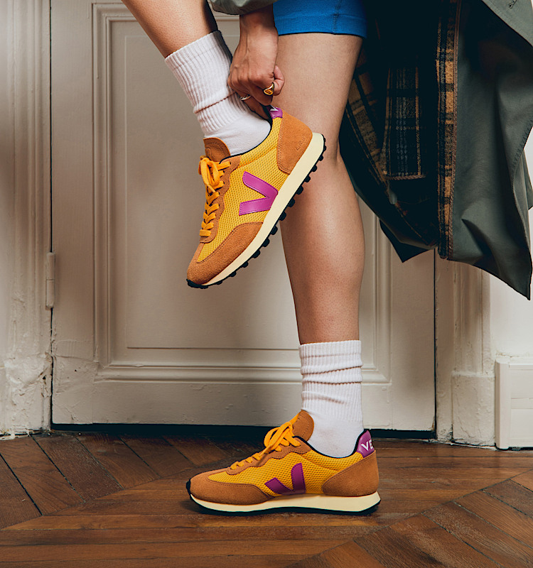 veja sneakers rio-branco 回收再利用 黄色 RB1803738