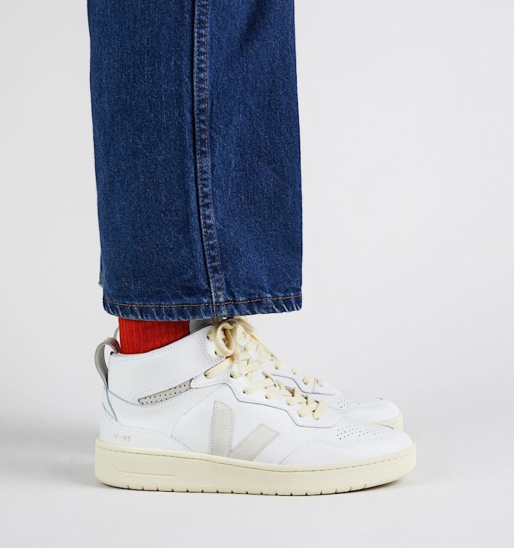 veja sneakers v-95 皮革 白色 QZ2003683