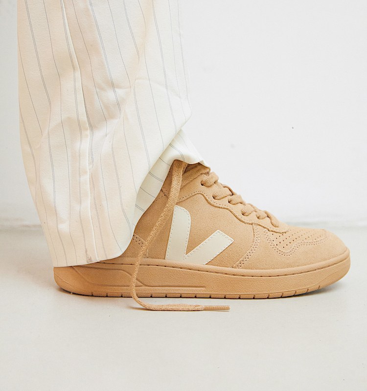 veja sneakers v-15 麂皮 米色 VQ0303593
