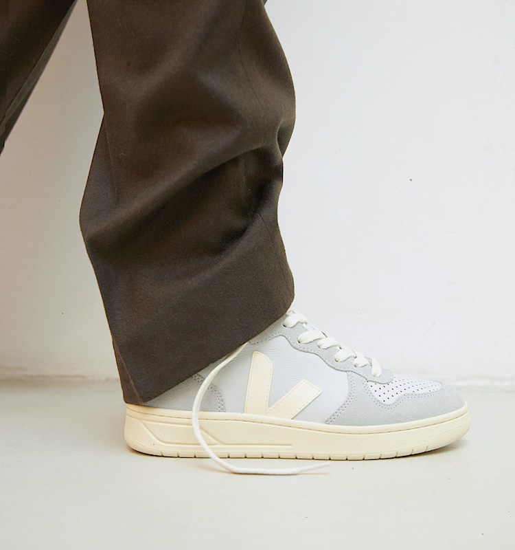 veja sneakers v-15 皮革 灰色 VQ2003590
