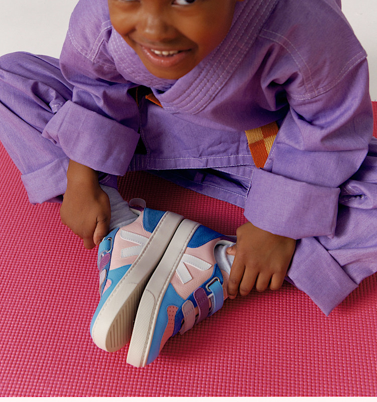 veja sneakers small-v-10 pelle multicolore CV0503609