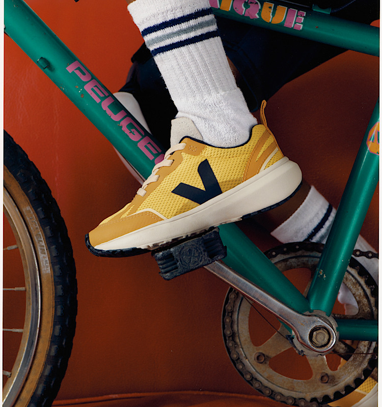 veja baskets small-canary-light recyclé jaune YL1803628