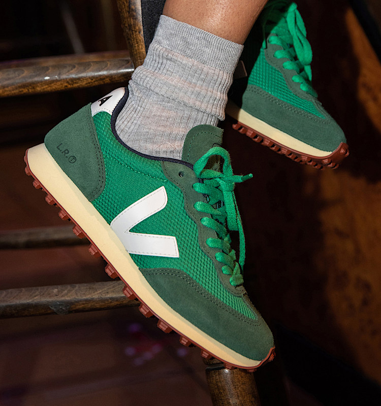 veja sneakers rio-branco 回收再利用 绿色 RB1803172