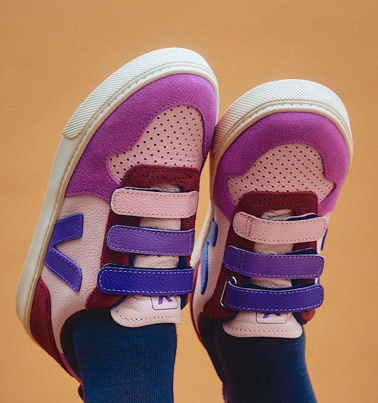 veja sneakers small-v-10 leather multicolor CV0503421