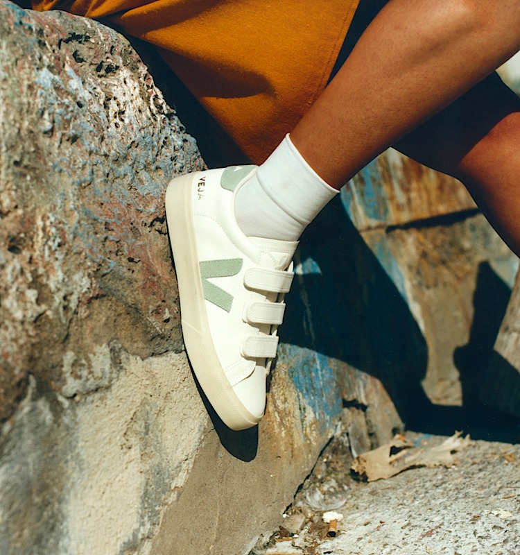 veja sneakers recife-logo 皮革 白色 RC0592878