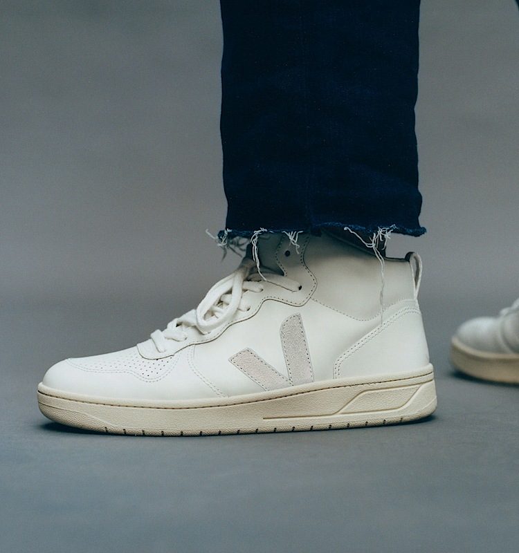 veja sneakers v-15 皮革 白色 VQ0201270