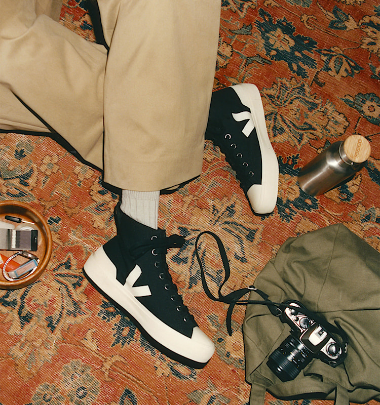 veja sneakers wata-ii 有机棉 黑色 PA0101397