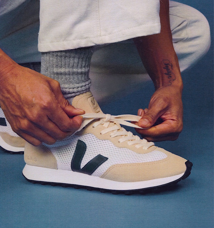 veja sneakers rio-branco-light 回收再利用 米色 RL2203180