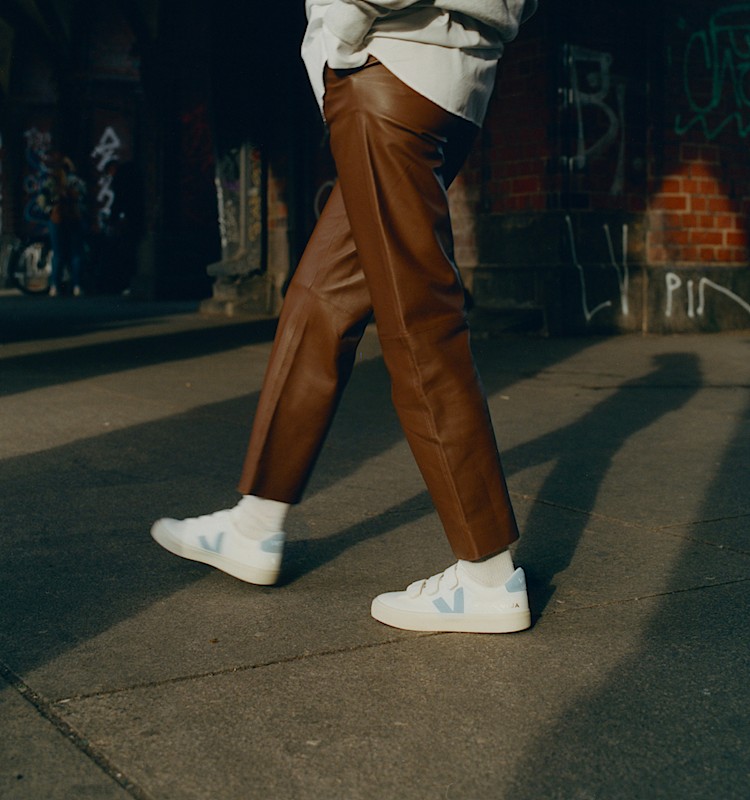 veja sneakers recife-logo 皮革 白色 RC0502946