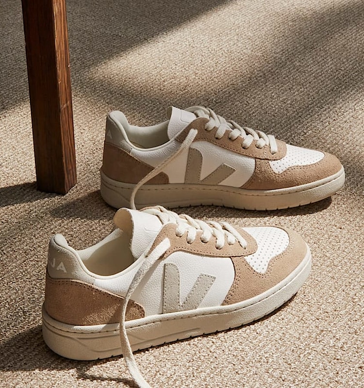 veja baskets v-10 cuir blanc VX0503298