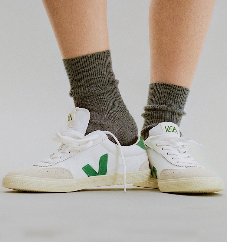 veja zapatillas volley algodón-orgánico blanco VO0103525