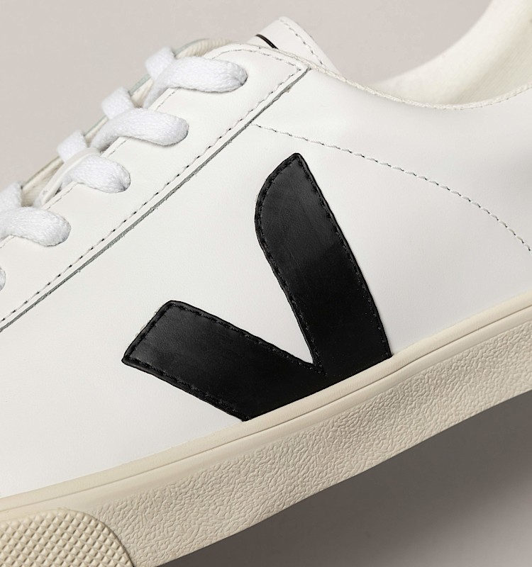 veja baskets esplar-logo cuir blanc EO0200005