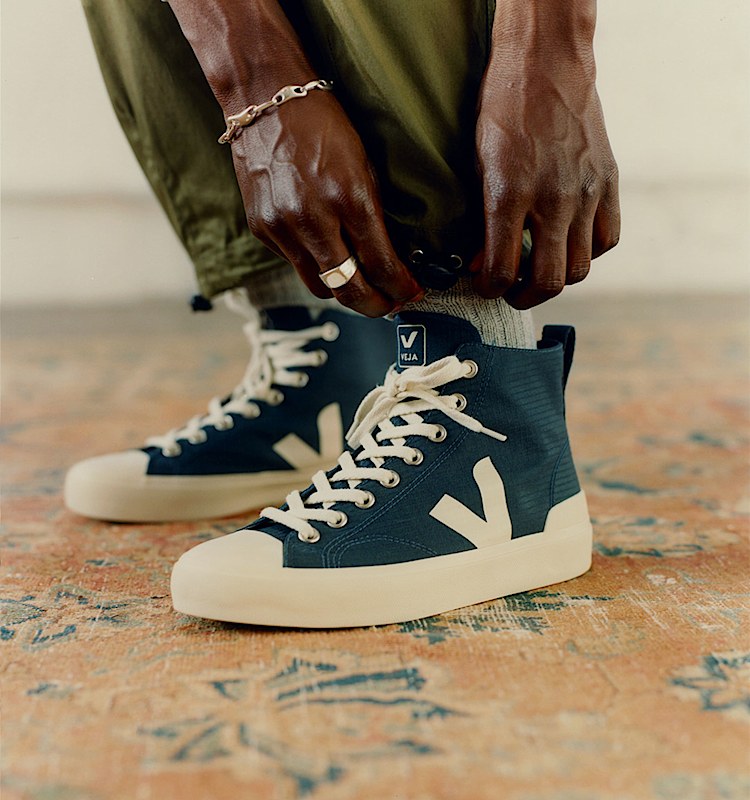 veja sneakers wata-ii 防裂布 蓝色 PA1903196