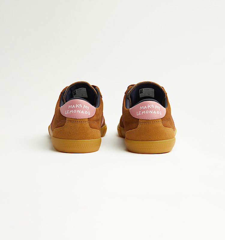 veja baskets veja-x-make-my-lemonade suède marron VM0303858