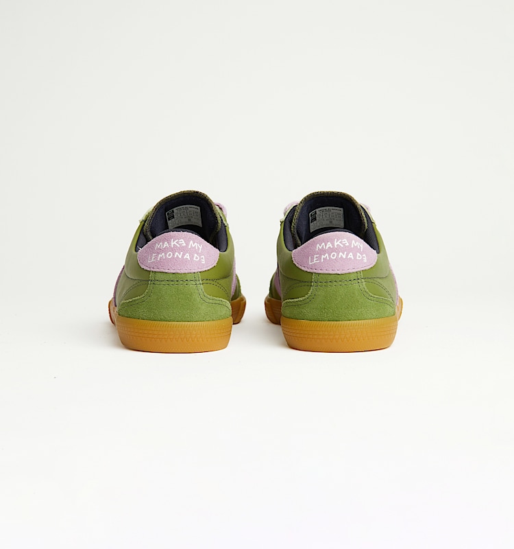 veja baskets veja-x-make-my-lemonade cuir-biologique vert VM2003859