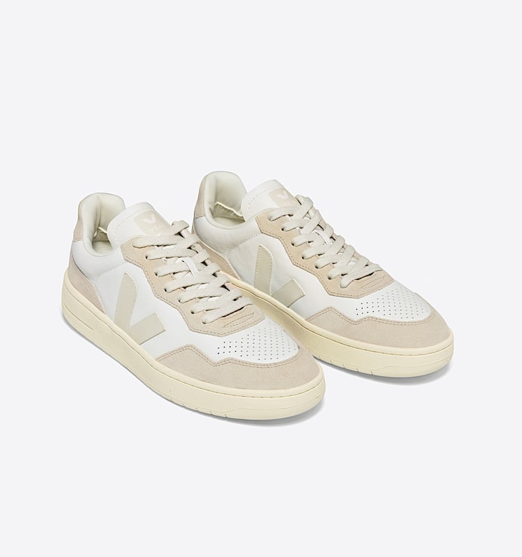 veja baskets v-90 cuir blanc VD2003377 Top view