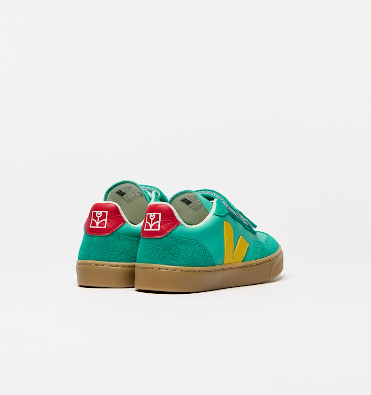 veja sneakers veja-x-the-campamento organic-leather green TC2020703 Back view