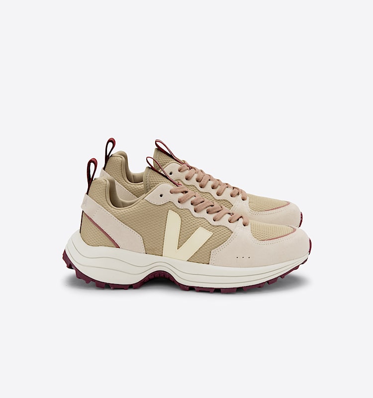 veja baskets venturi recyclé beige VT0102993 Lateral view