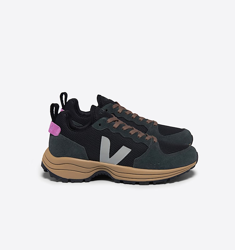 veja sneakers venturi-ii 回收再利用 黑色 VR1803757 Lateral view