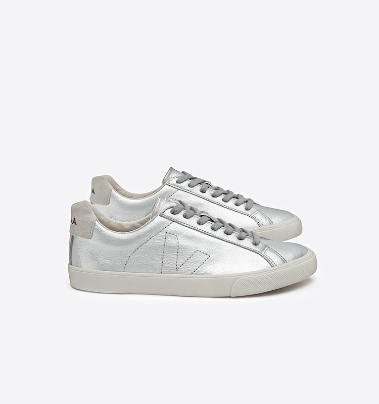 veja sneakers esplar-logo cuero blanco EO0201771 Lateral view