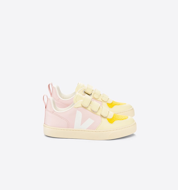 veja small-v-10 cuir rose CV0503268