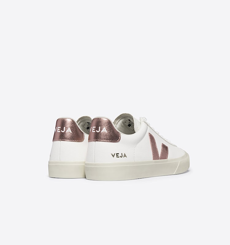 veja sneakers campo leather white CP0503128 Back view