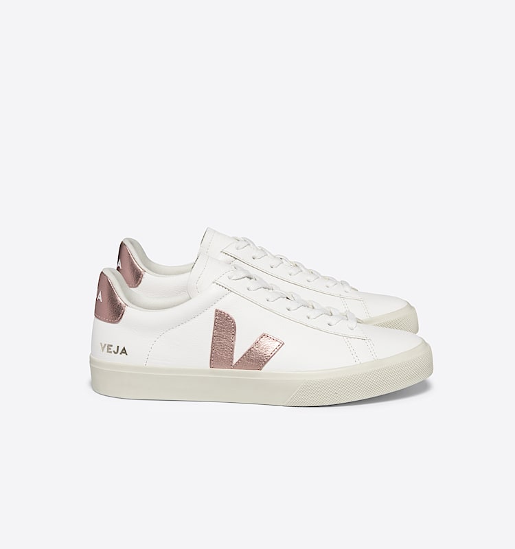 veja sneakers campo cuero blanco CP0503128 Lateral view