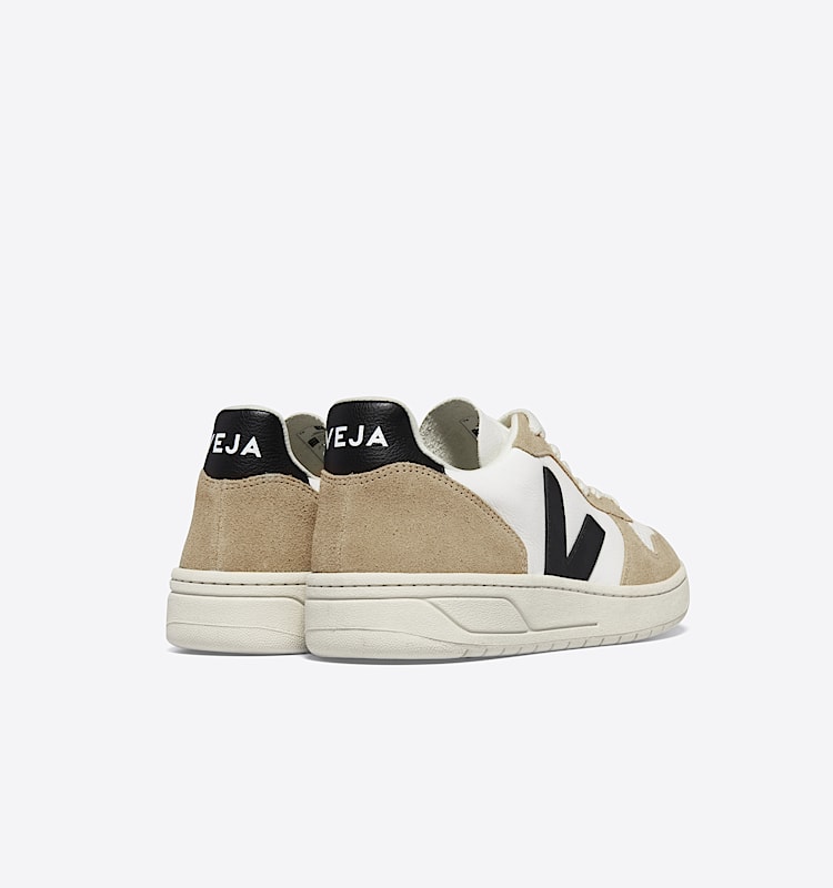 veja sneaker v-10 leder weiss VX0503138 Back view