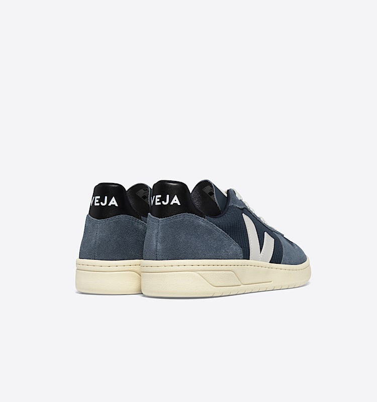 veja sneakers v-10 ripstop modrá VX1903107 Back view