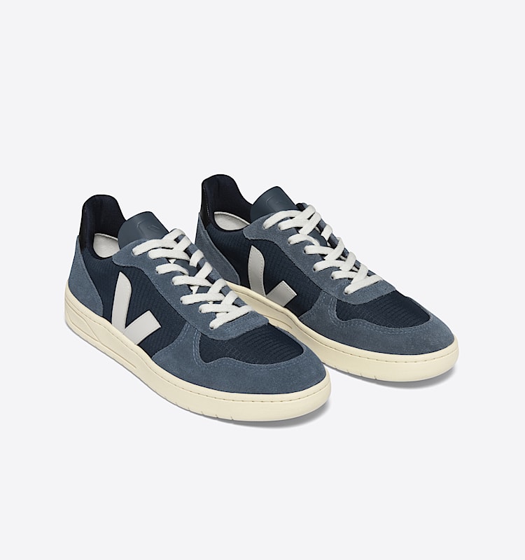 veja sneakers v-10 ripstop blu VX1903107 Top view