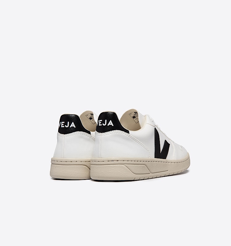 veja sneakers v-10 leather white VX0702901 Back view