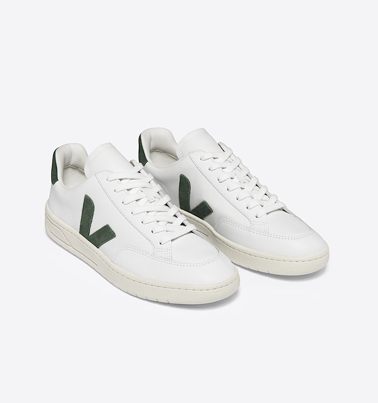 veja baskets v-12 cuir blanc XD0202336 Top view