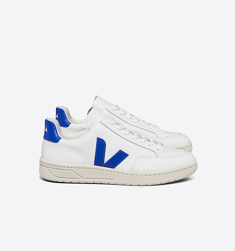 veja baskets v-12 cuir blanc XD0203104 Lateral view