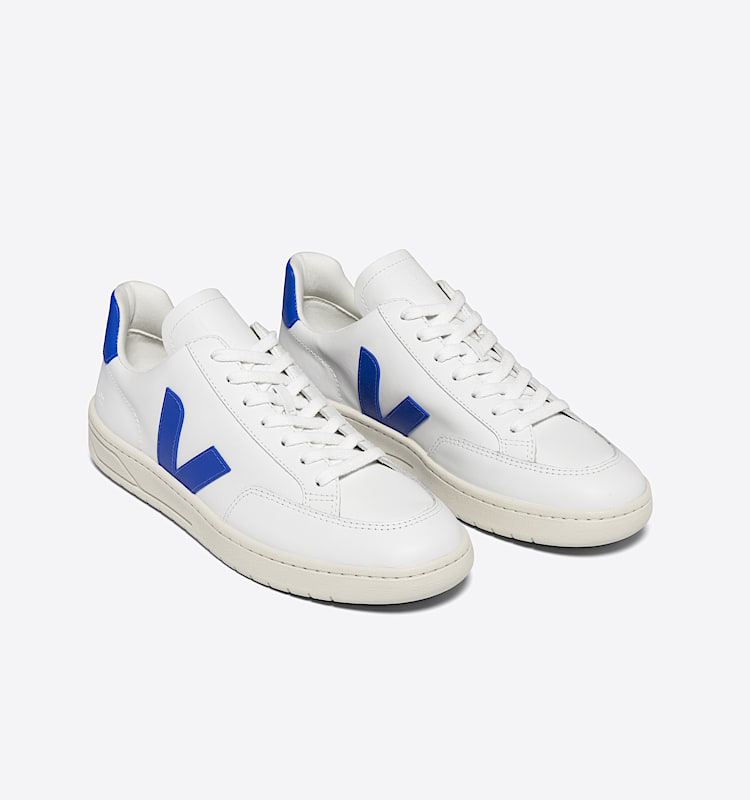 veja sneakers v-12 pelle bianco XD0203104 Top view